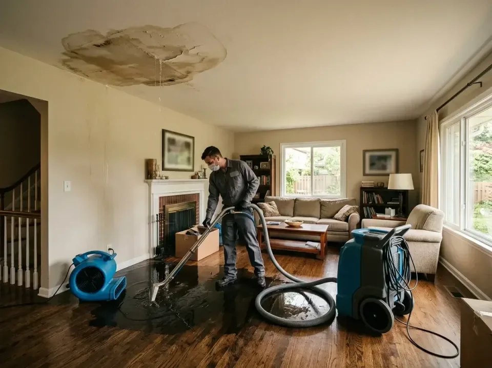 attic-pipe-burst-ceiling-drip-008 — frequently asked questions, Water Damage Restoration & Carpet Care in Sewell, NJ